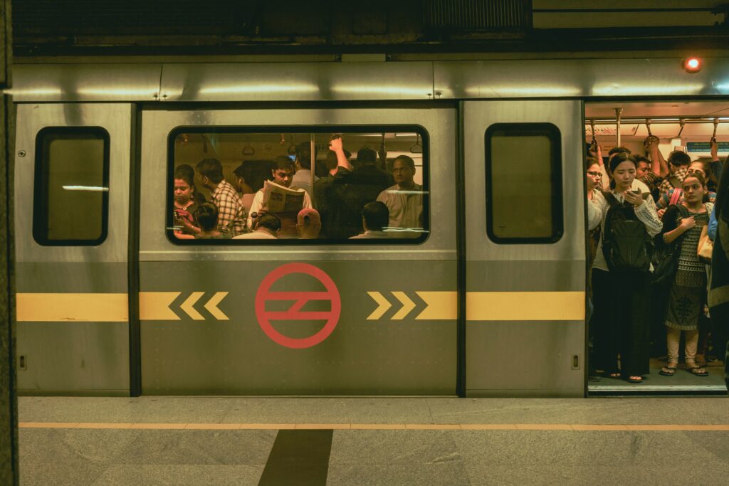 Delhi metro disruption