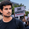 Dhruv Rathee detained ahead of the CJP protest in Delhi
