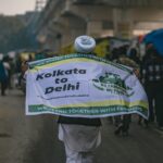 Crowd gathered at a public protest in India, representative image for the CJP demonstration