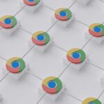 Google Chrome browser illustration representing a major security update