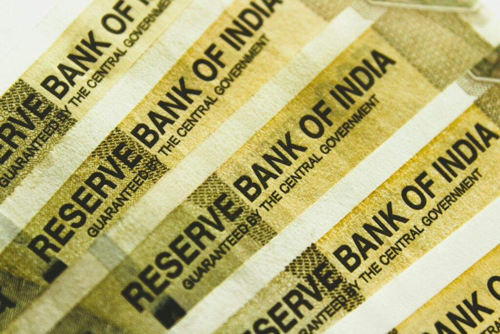 RBI MuleHunter AI Uses Machine Learning to Fight Digital Fraud and Mule Accounts Indian banknotes illustrating the financial ecosystem targeted by RBI MuleHunter AI fraud detection