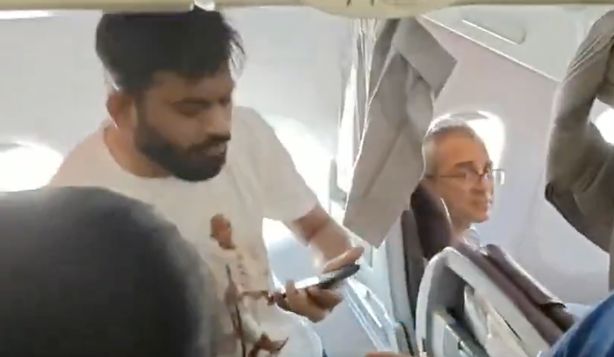 Abhijeet Dipke, Ashutosh and sourav das detained from IGI Airport in Delhi