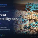 Simulated drone swarm scene from ShepHertz's AgentAnywhere launch for Tatva, Sanjaya and Drashta