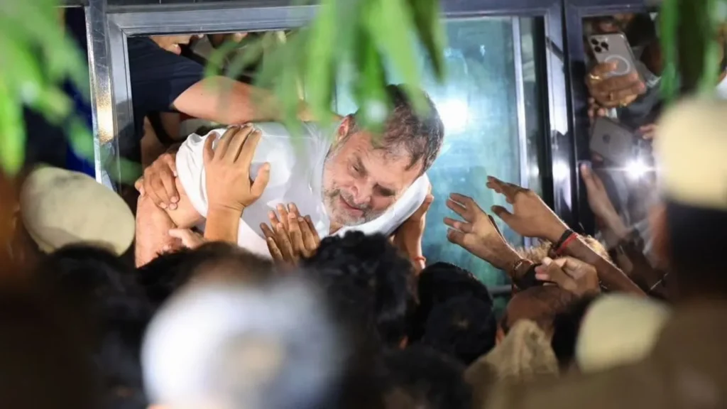 Rahul Gandhi Detained as India Opposition Escalates Protest Over Voter Rolls Rahul Gandhi Detained as India Opposition Escalates Protest Over Voter Rolls
